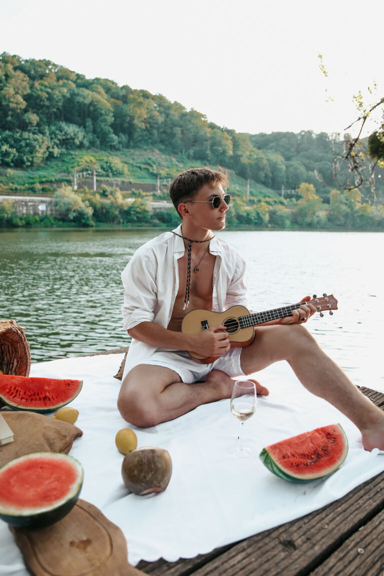 SHOOTING PIC NIC DE FRUIT A LYON HOMME